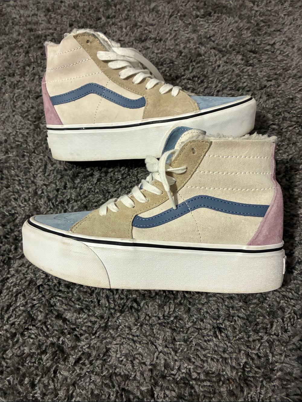 Vans platform skate hi